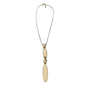 Napier Cream & Gold Tone Penda Necklace
